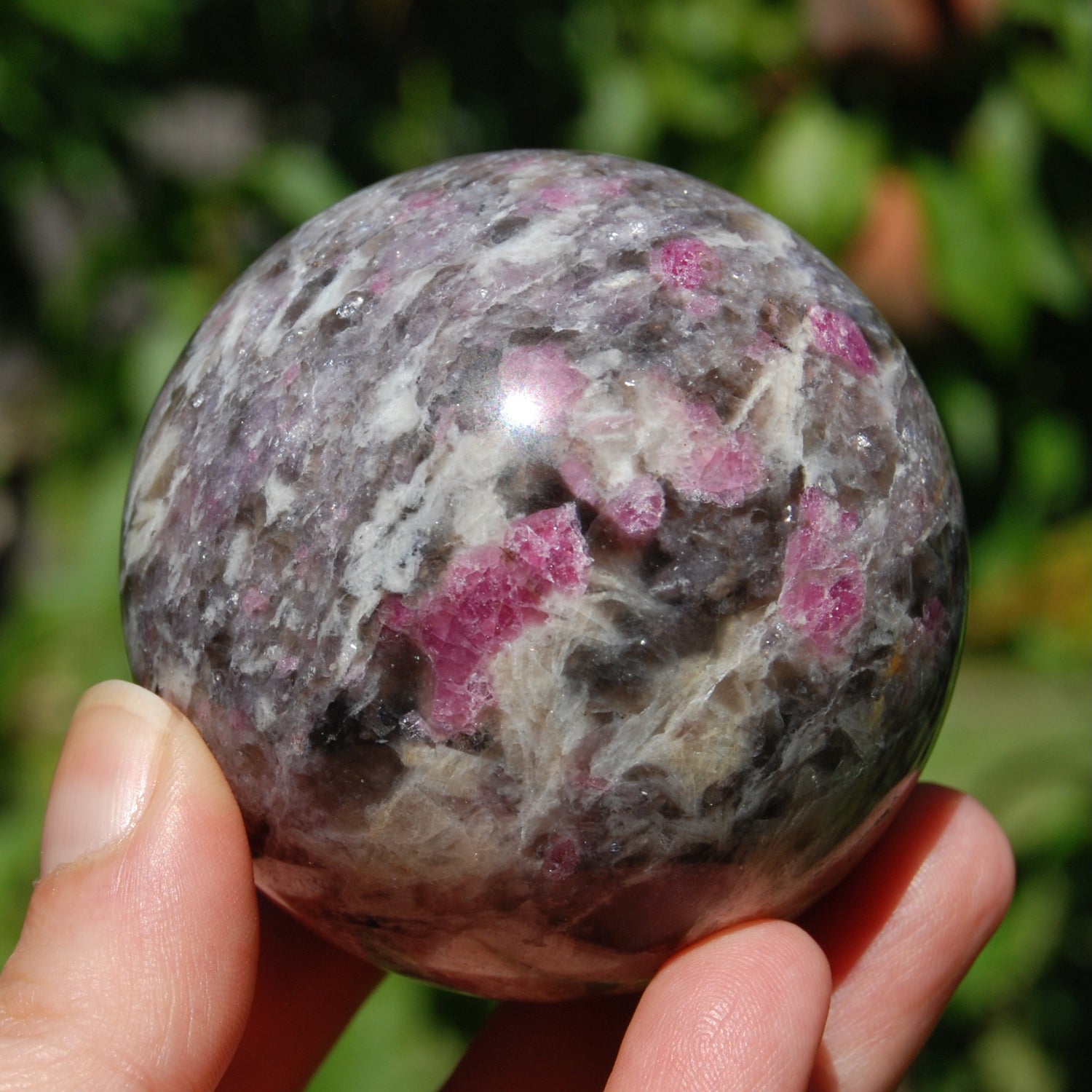 Unicorn Stone Crystal Sphere