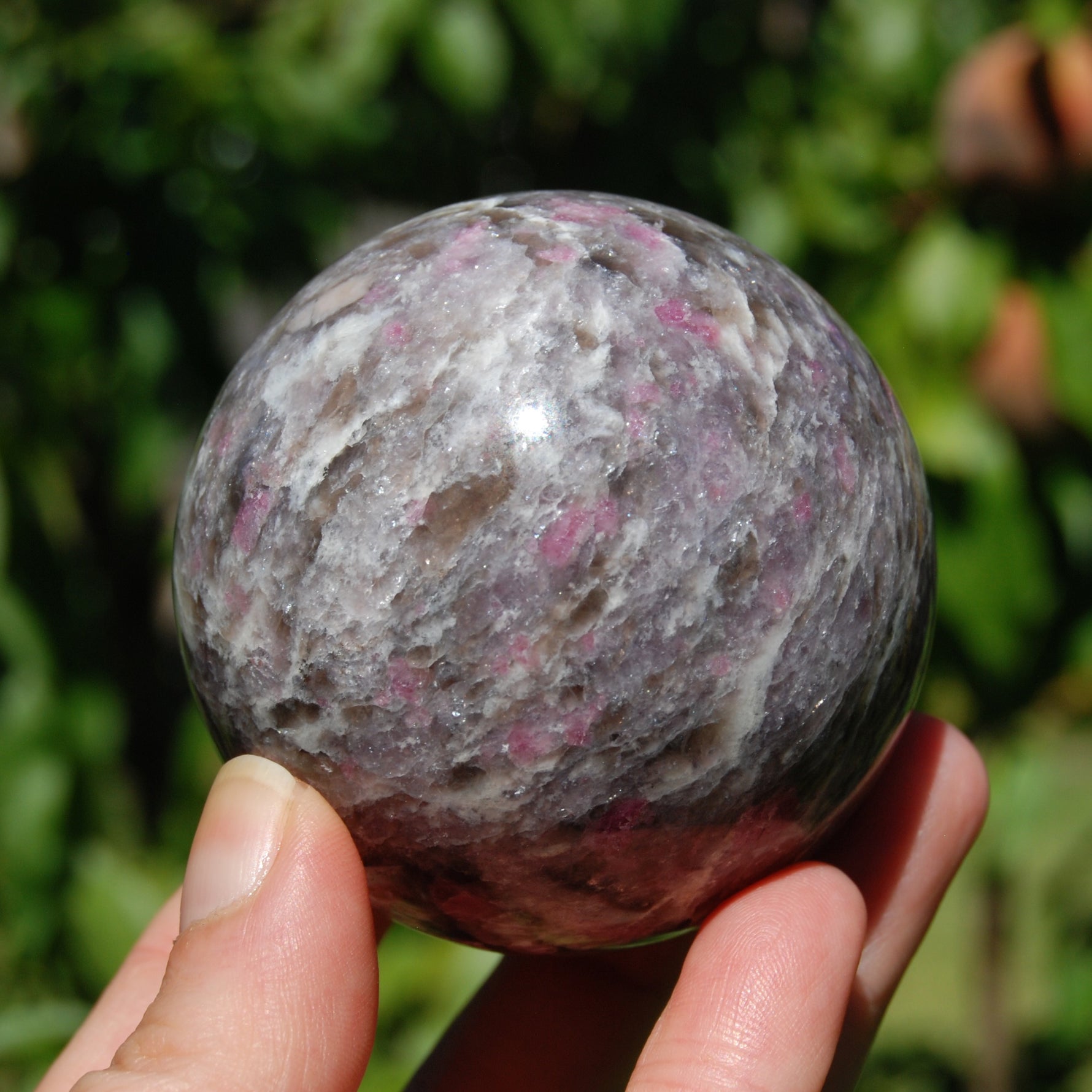 Unicorn Stone Crystal Sphere