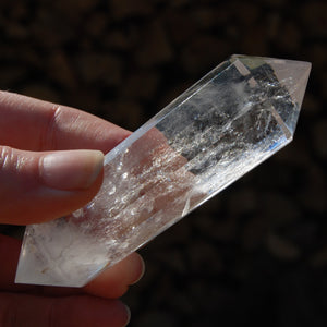 12 Sided Clear Quartz Crystal Vogel