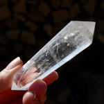 Clear Quartz Vogel Crystal – 12 Sided Healing Wand from Brazil
