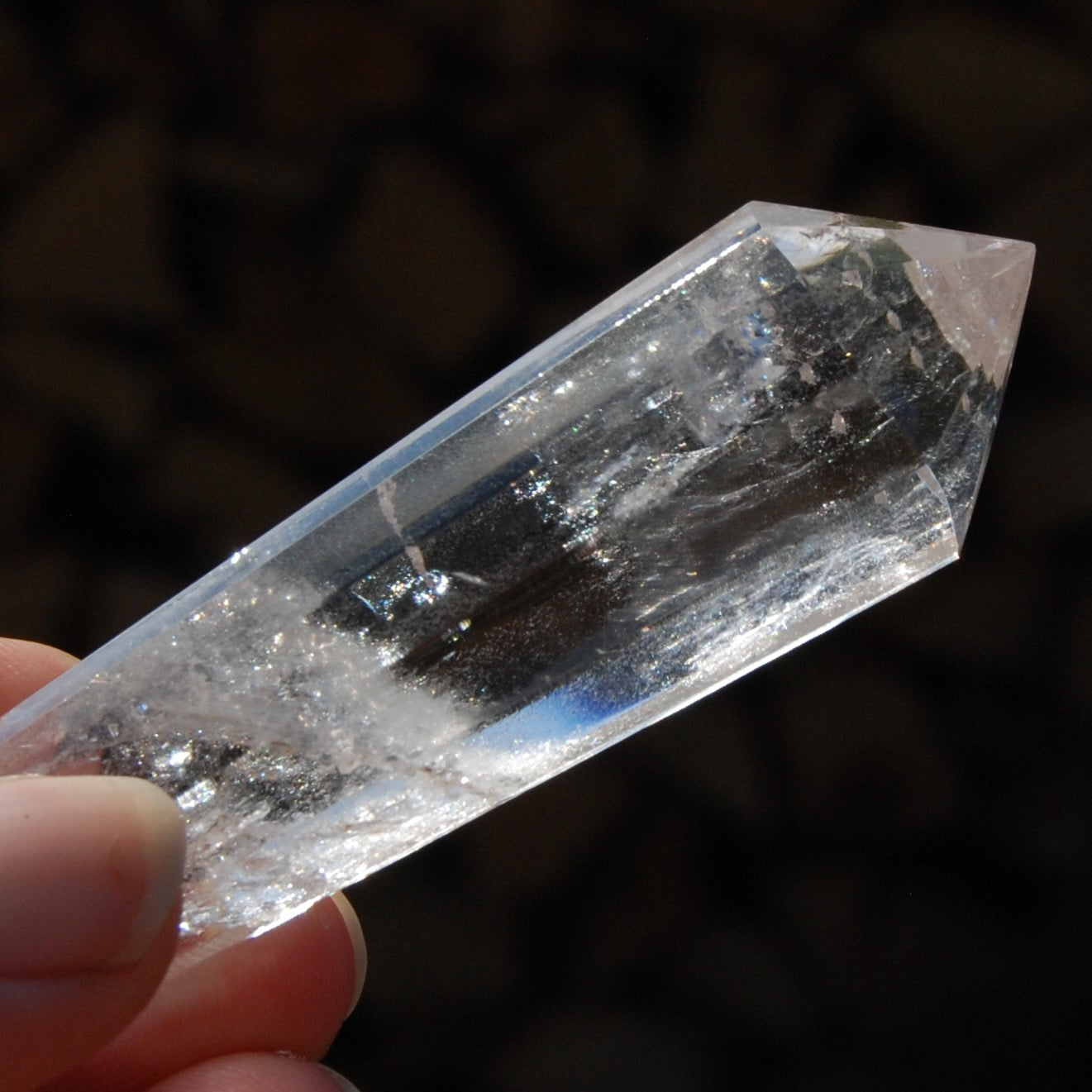 Clear Quartz Crystal Vogel