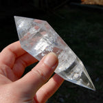 Clear Quartz Vogel Crystal – Rainbow Filled 12 Sided Healing Wand from Brazil