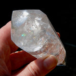 Clear Quartz Vogel Crystal – Rainbow Filled 12 Sided Healing Wand from Brazil