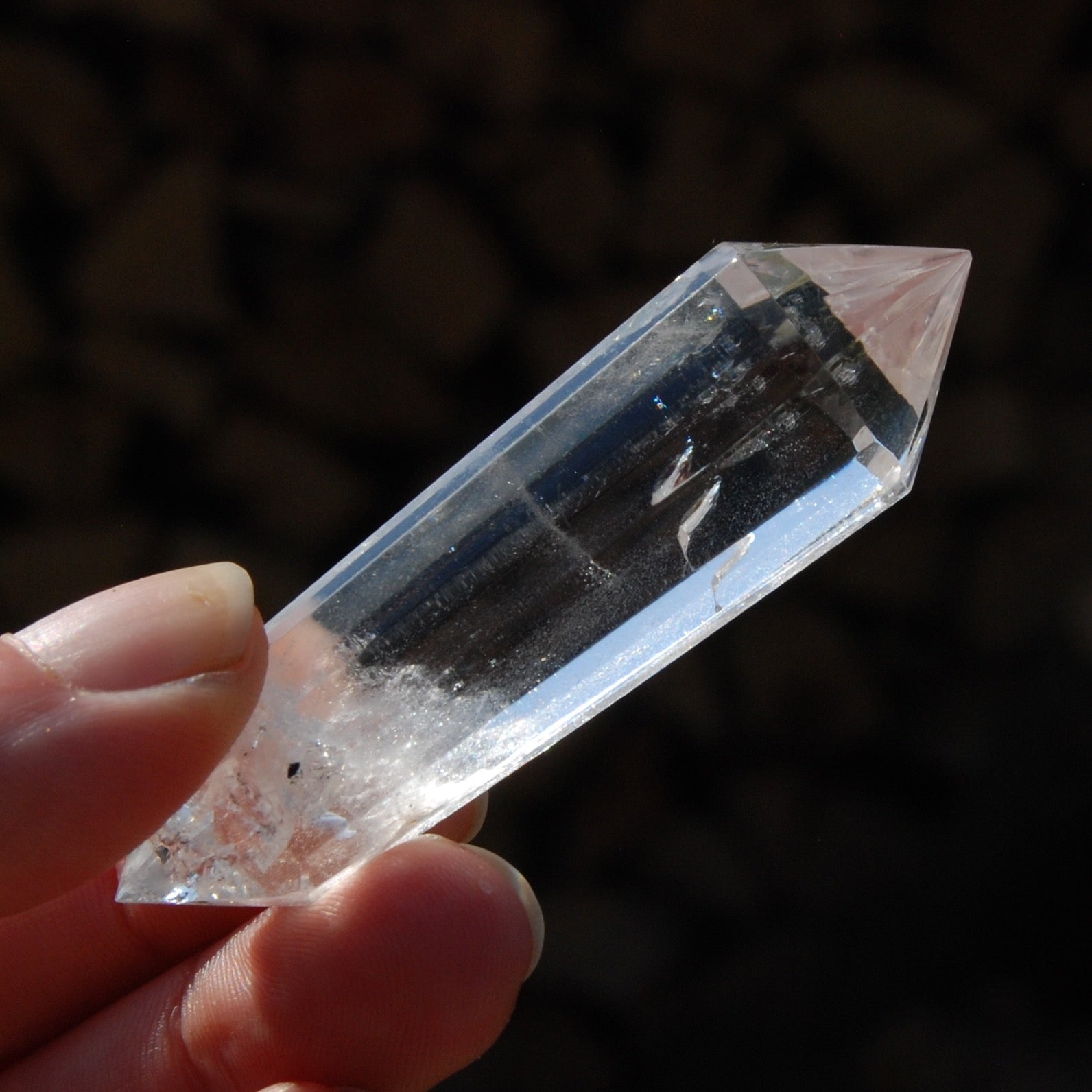 Clear Quartz Crystal Vogel