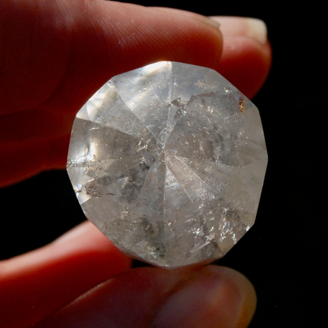 Clear Quartz Vogel Crystal – 12 Sided Healing Wand from Brazil 