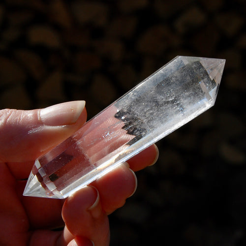 12 Sided Clear Quartz Crystal Vogel