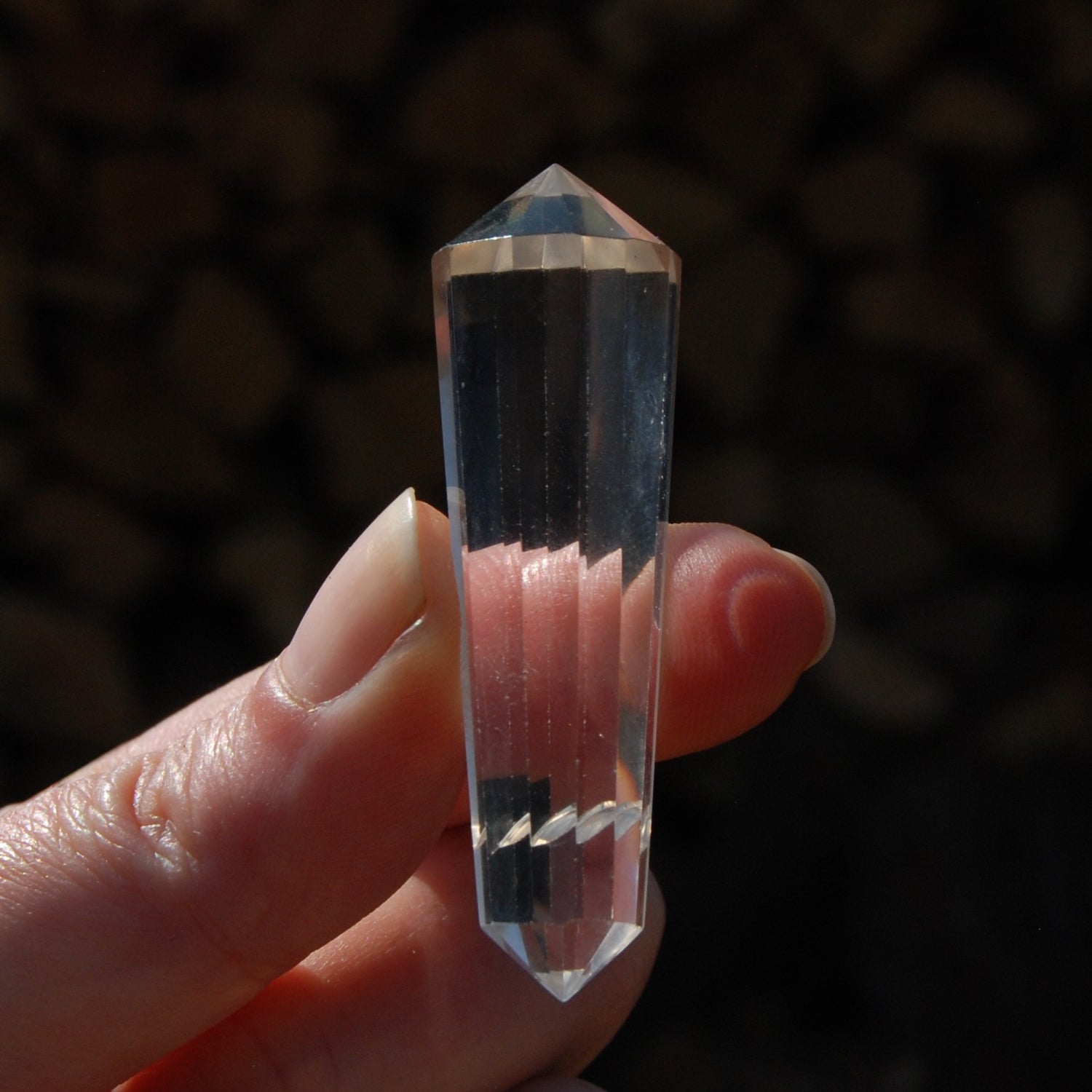 12 Sided Clear Quartz Crystal Vogel
