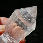 Clear Quartz Vogel Crystal – Rainbow Filled 12 Sided Healing Wand from Brazil