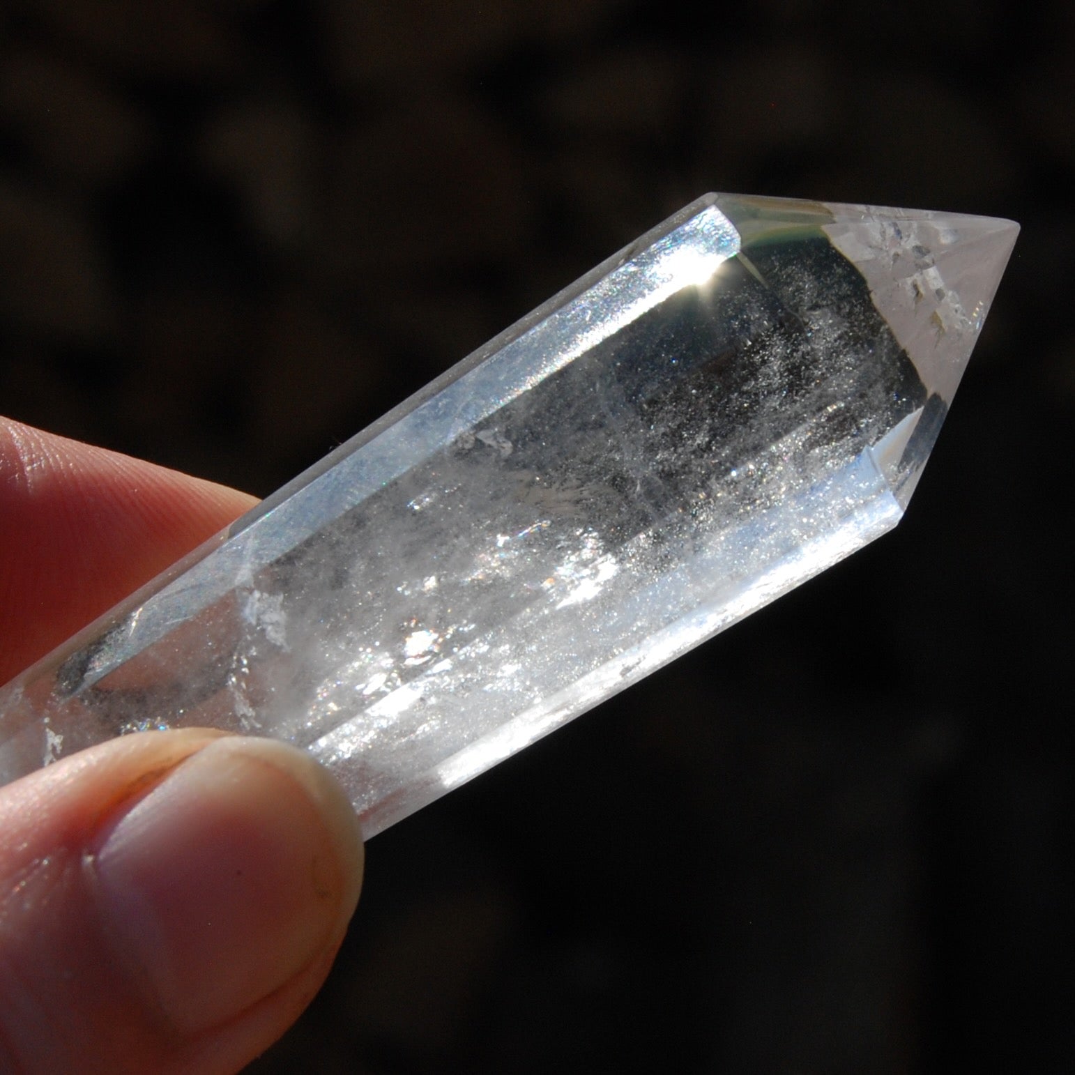 Clear Quartz Crystal Vogel