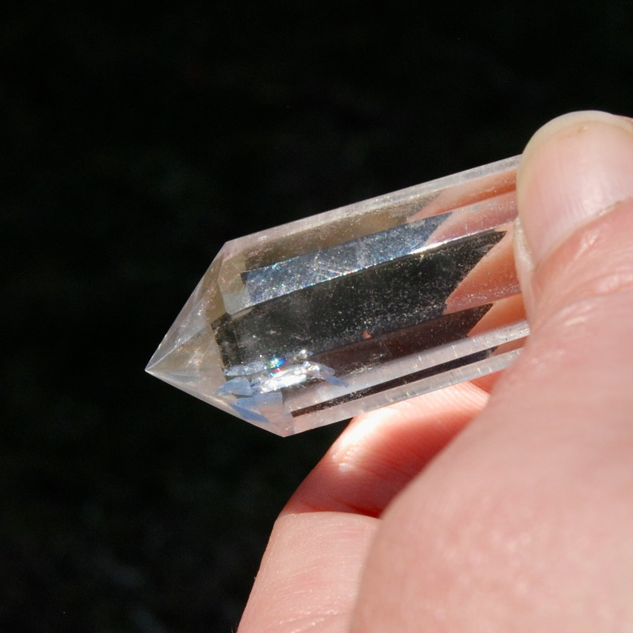 Clear Quartz Vogel Crystal – 12 Sided Healing Wand from Brazil