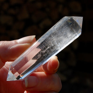 12 Sided Clear Quartz Crystal Vogel