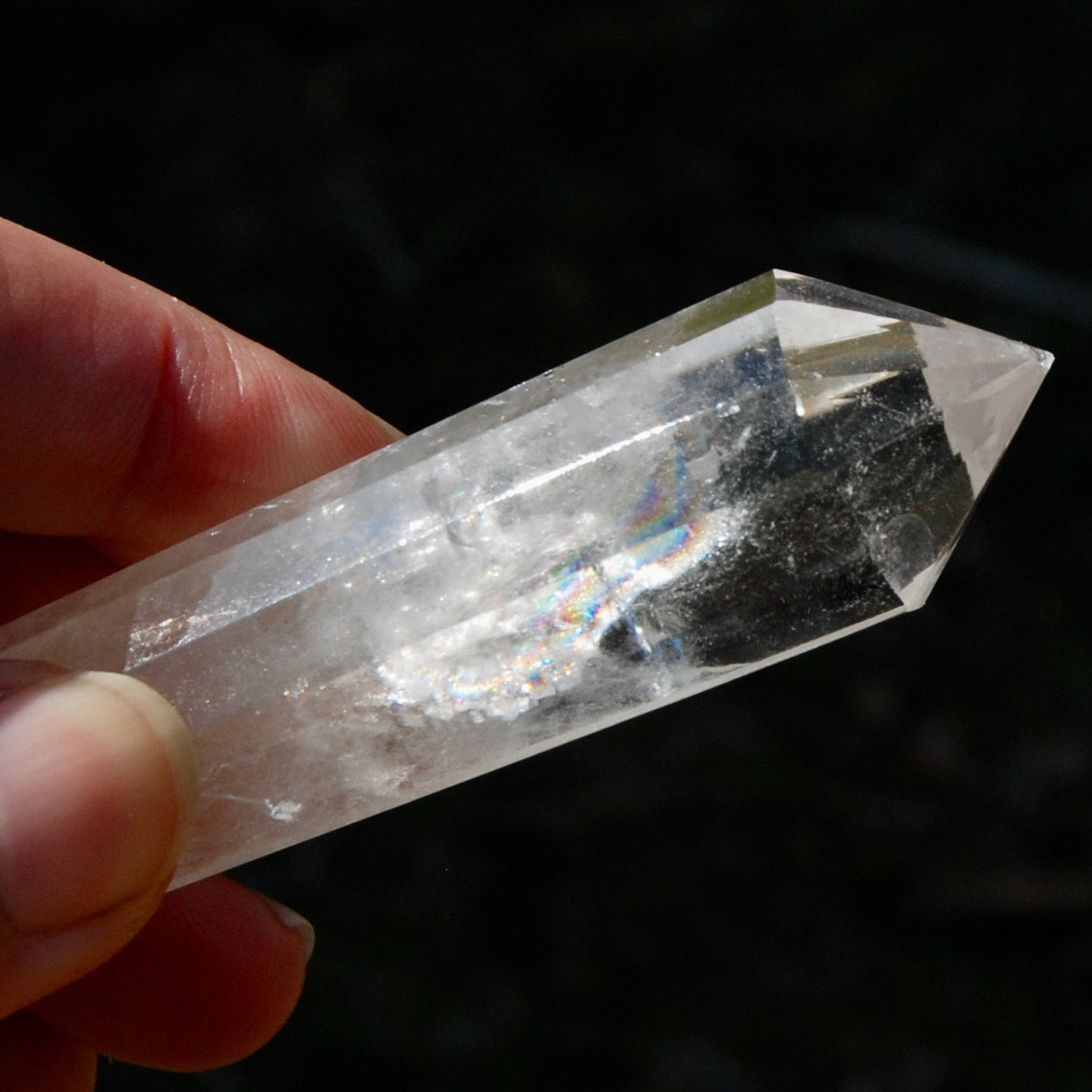 Clear Quartz Vogel Crystal – 12 Sided Healing Wand from Brazil