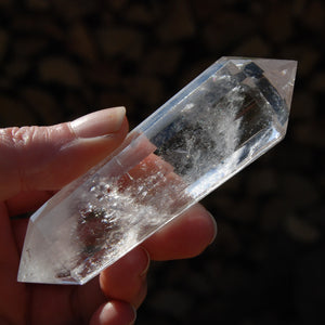 12 Sided Clear Quartz Crystal Vogel