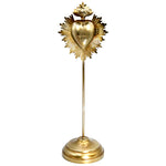  Sacred Heart Ex Voto Locket on Stand