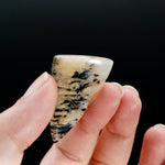 Dendritic Plume Agate Freeform Cabochon, Indonesia
