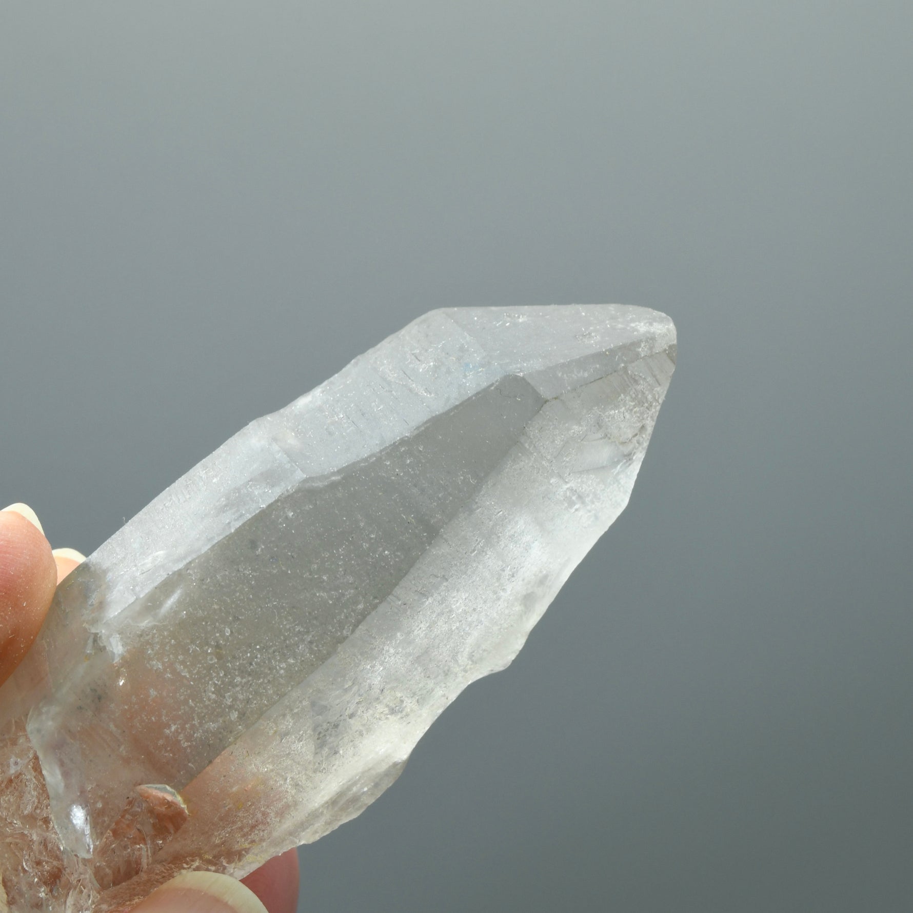 Gemmy Portal Smoky Lemurian Seed Quartz Crystal, Brazil