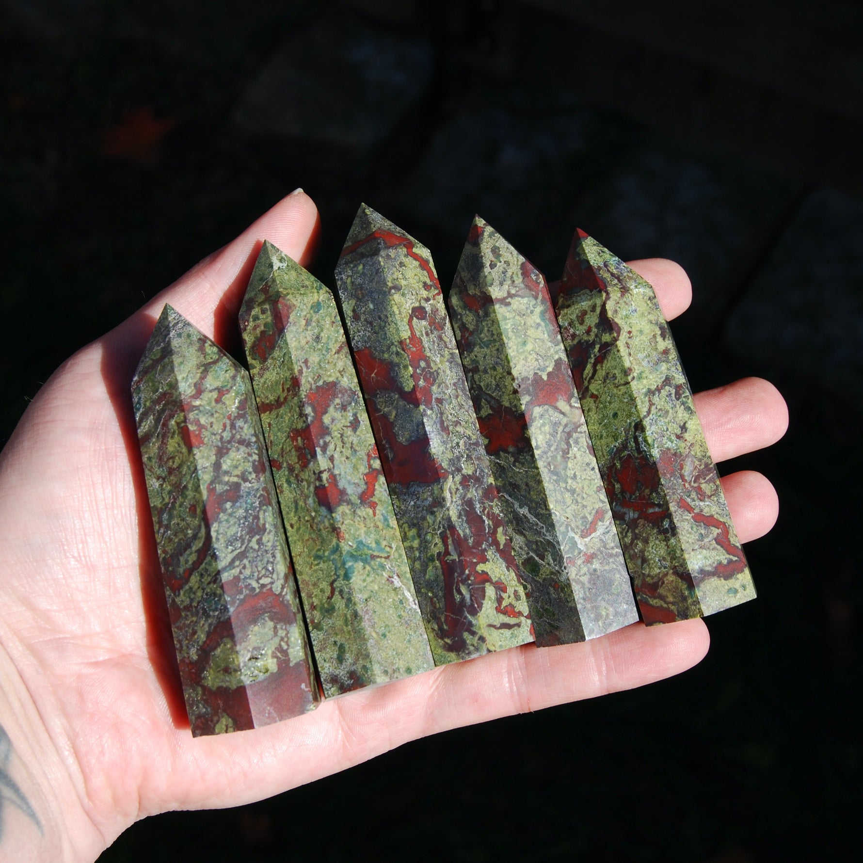 Dragon's Bloodstone Crystal Tower