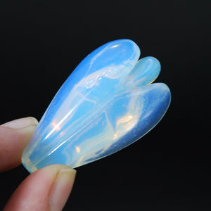 Opalite Carved Crystal Guardian Angel