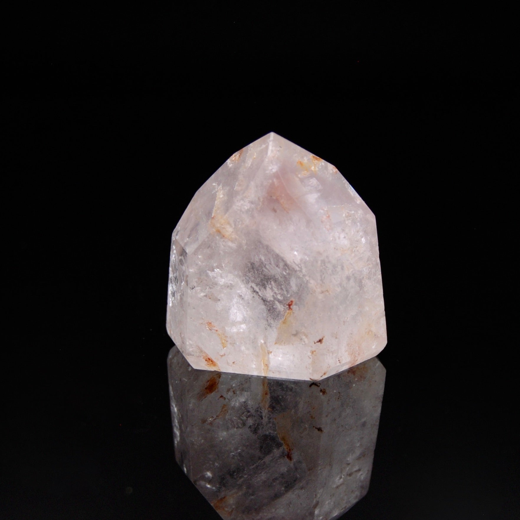 Pink Lithium Quartz Crystal Tower, Brazil