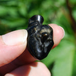 Gold Sheen Obsidian Anatomical Heart