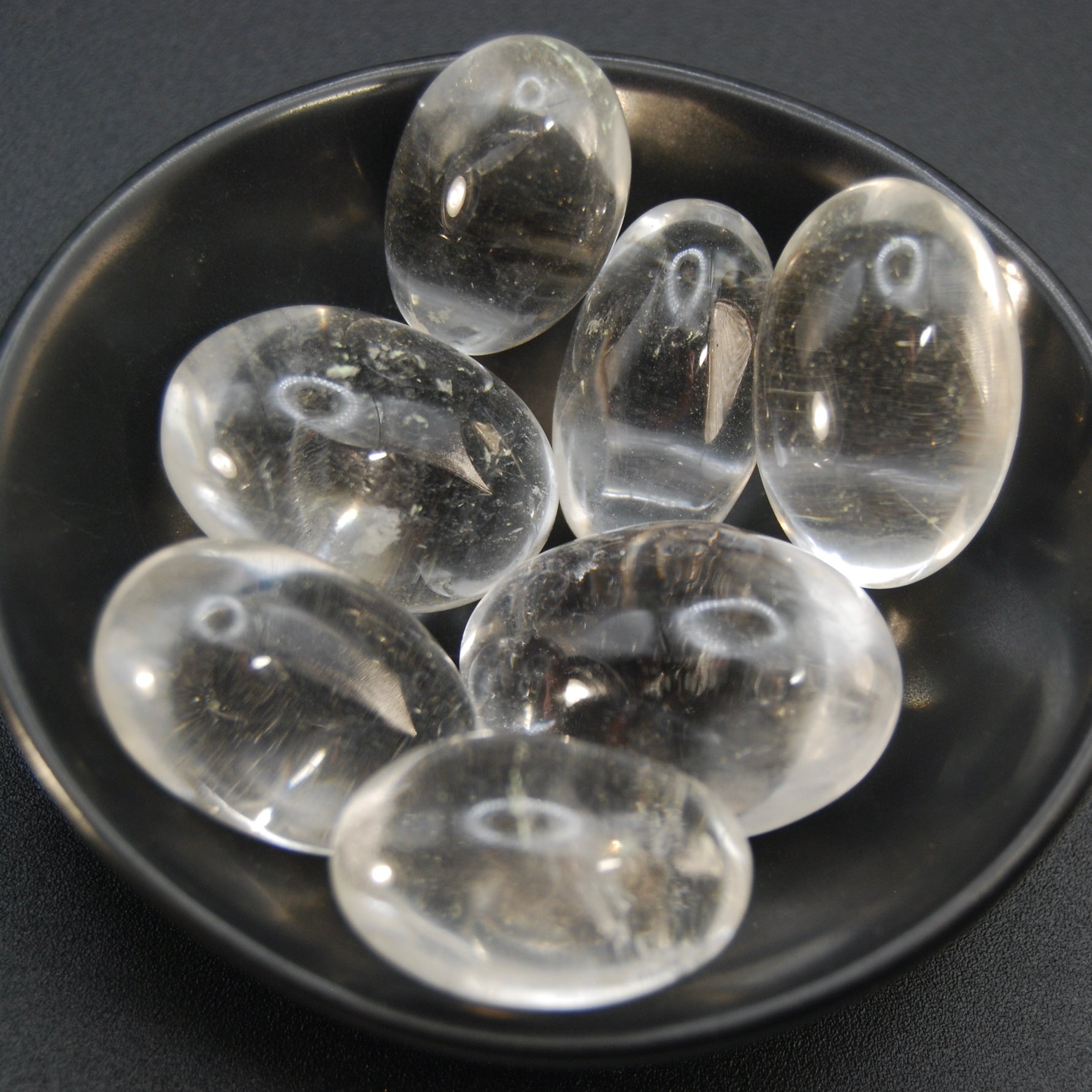 Clear Quartz Crystal Shiva Lingam