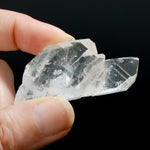 Pink Faden Quartz Crystal Cluster, Colombia