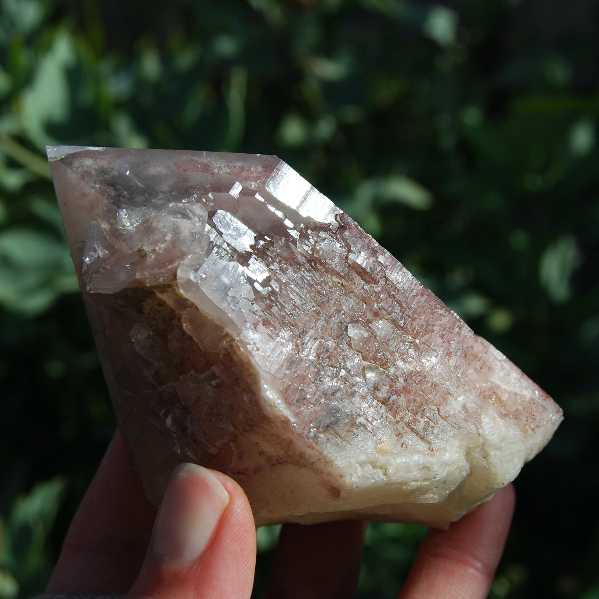 Hematoid Quartz Crystal Cathedral