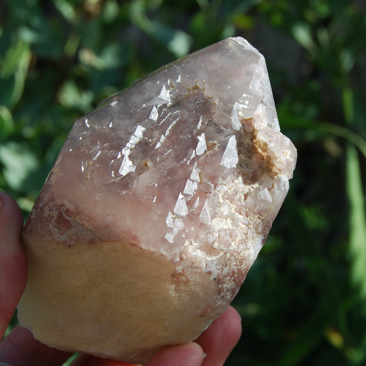 Hematoid Quartz Crystal Cathedral