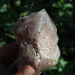 Hematoid Quartz Crystal Cathedral Point, Record Keepers, Raw Red Hematite Quartz, Zimbabwe
