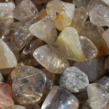 Load image into Gallery viewer, Golden Rutile Quartz Crystal Tumbled Stones
