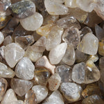 Golden Rutile Quartz Crystal Tumbled Stones