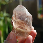 Amphibole Quartz Crystal Point