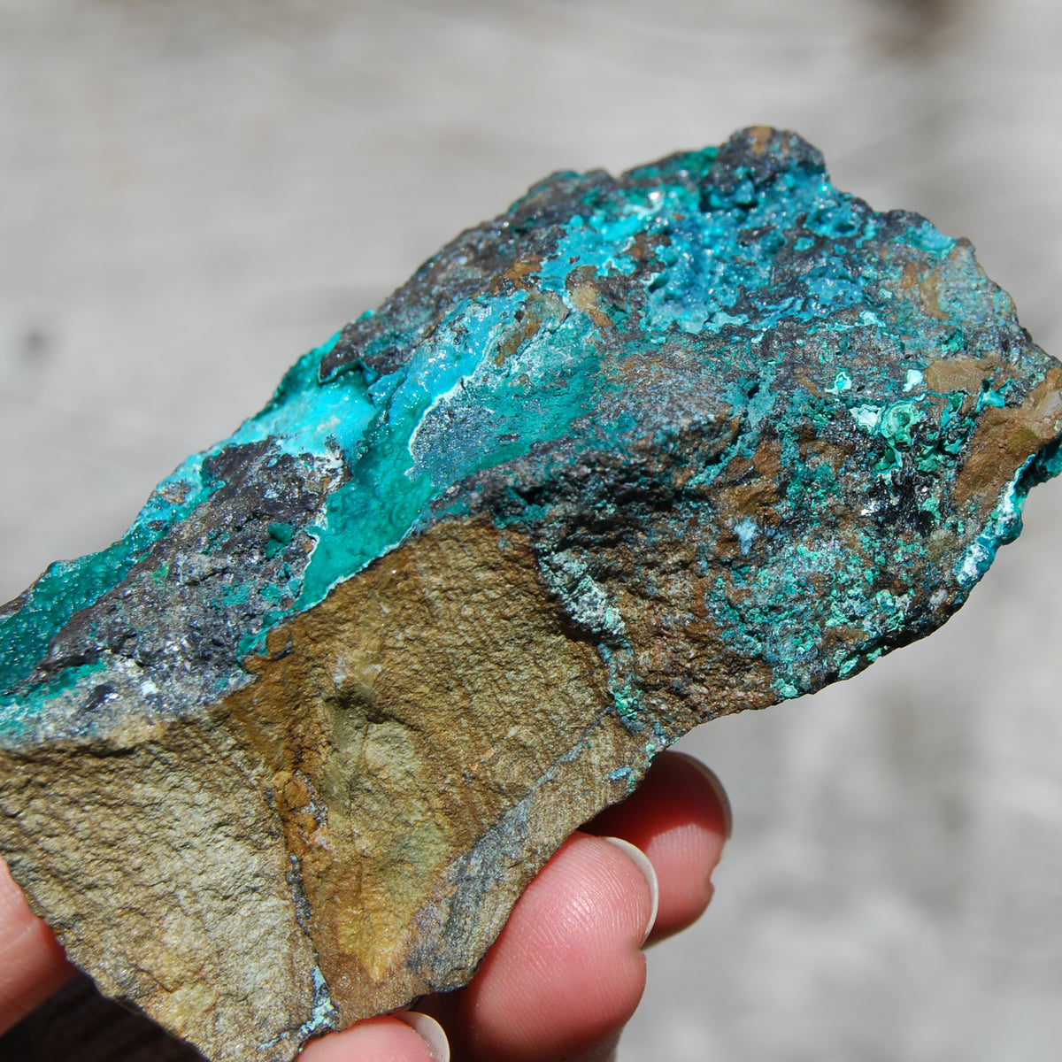Silica Chrysocolla Crystal, Natural Raw Chrysocolla Malachite
