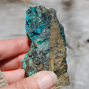 Silica Chrysocolla Crystal, Natural Raw Chrysocolla Malachite