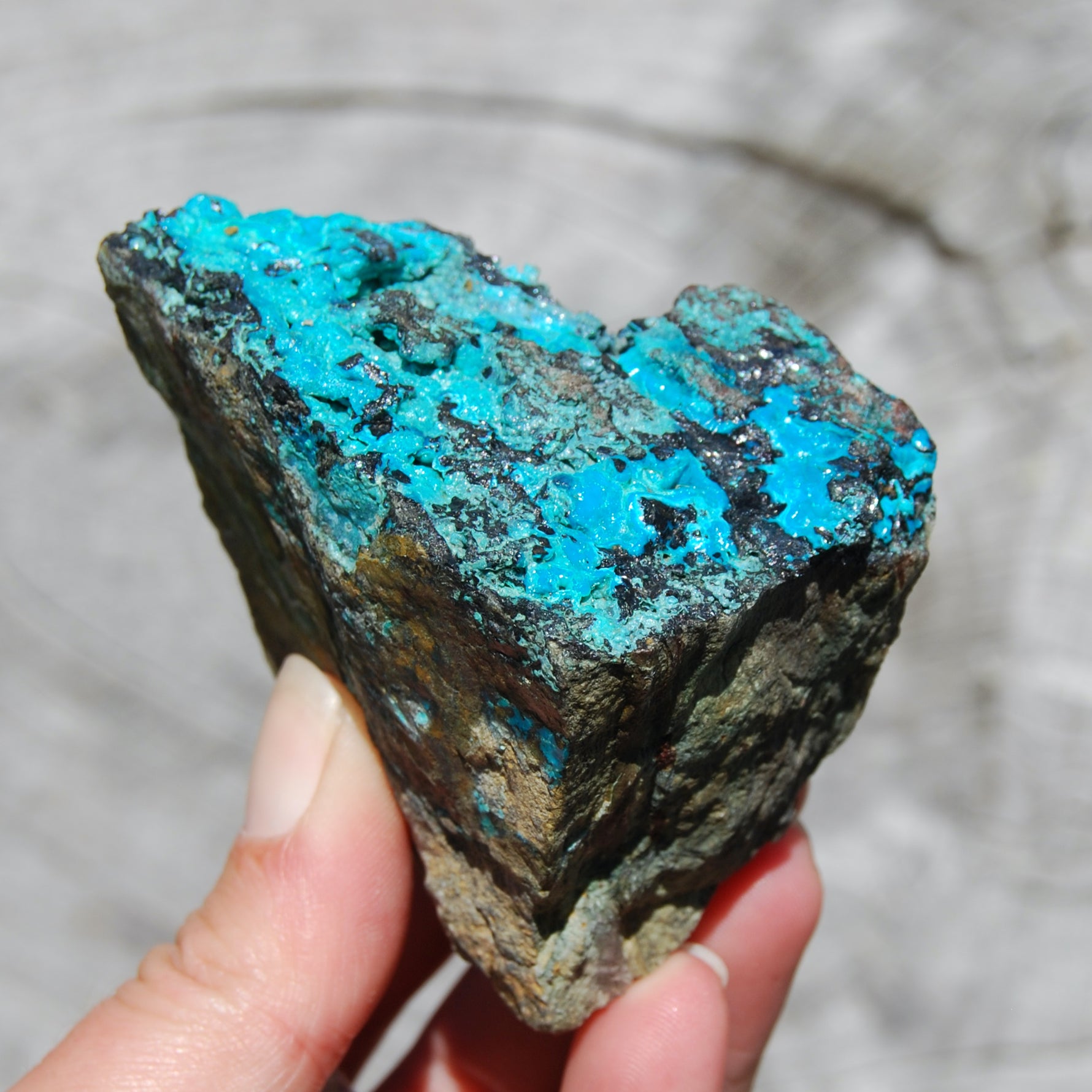 Silica Chrysocolla Crystal, Natural Raw Chrysocolla Malachite