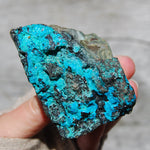 Silica Chrysocolla Crystal, Natural Raw Chrysocolla Malachite