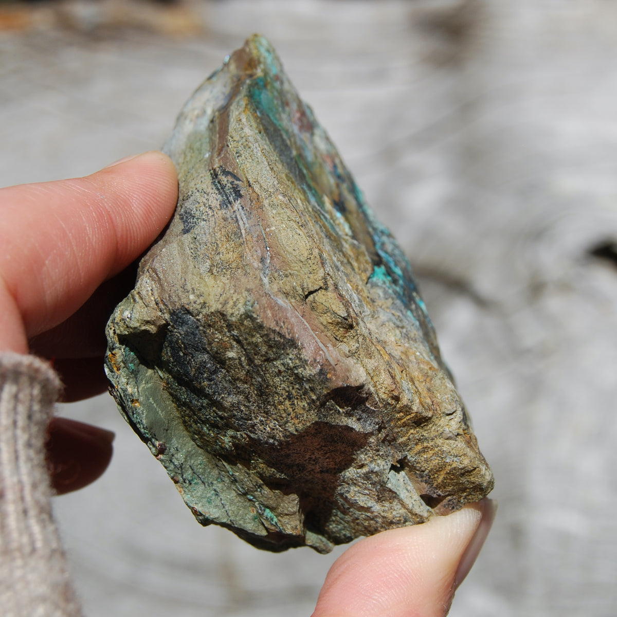 Silica Chrysocolla Crystal, Natural Raw Chrysocolla Malachite