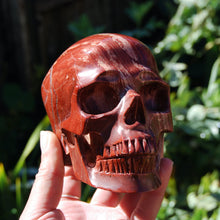 Load image into Gallery viewer, Red Snakeskin Jasper Crystal Skull

