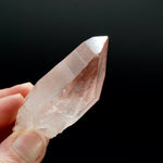 Strawberry Pink Lemurian Seed Quartz Crystal Master Starbrary, Serra do Cabral, Brazil