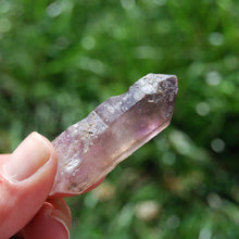 Load image into Gallery viewer, Amethyst Elestial Crystal Scepter, Chiredzi Smoky Amethyst Window Quartz, Zimbabwe

