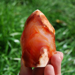 Carnelian Crystal Flame