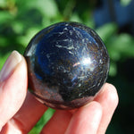 RARE Covellite Crystal Sphere, AAA Top Quality Blue Covelite, Peru