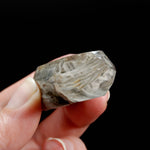 RARE Blue Amphibole Quartz Crystal Freeform, Polished Blue Angel Phantom Quartz, Brazil b9