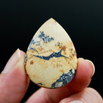 Scenic AAA Maligano Jasper Cabochon Teardrop, Indonesia