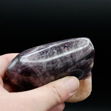 Load image into Gallery viewer, Rose Anhydrite Crystal Freeform Tower, Flashy Purple Angelite Crystal, Madagascar
