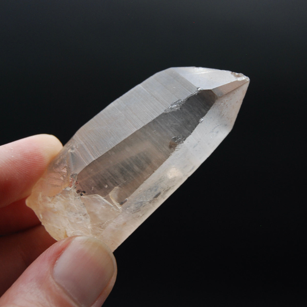 Smoky Lemurian Seed Quartz Crystal, Brazil