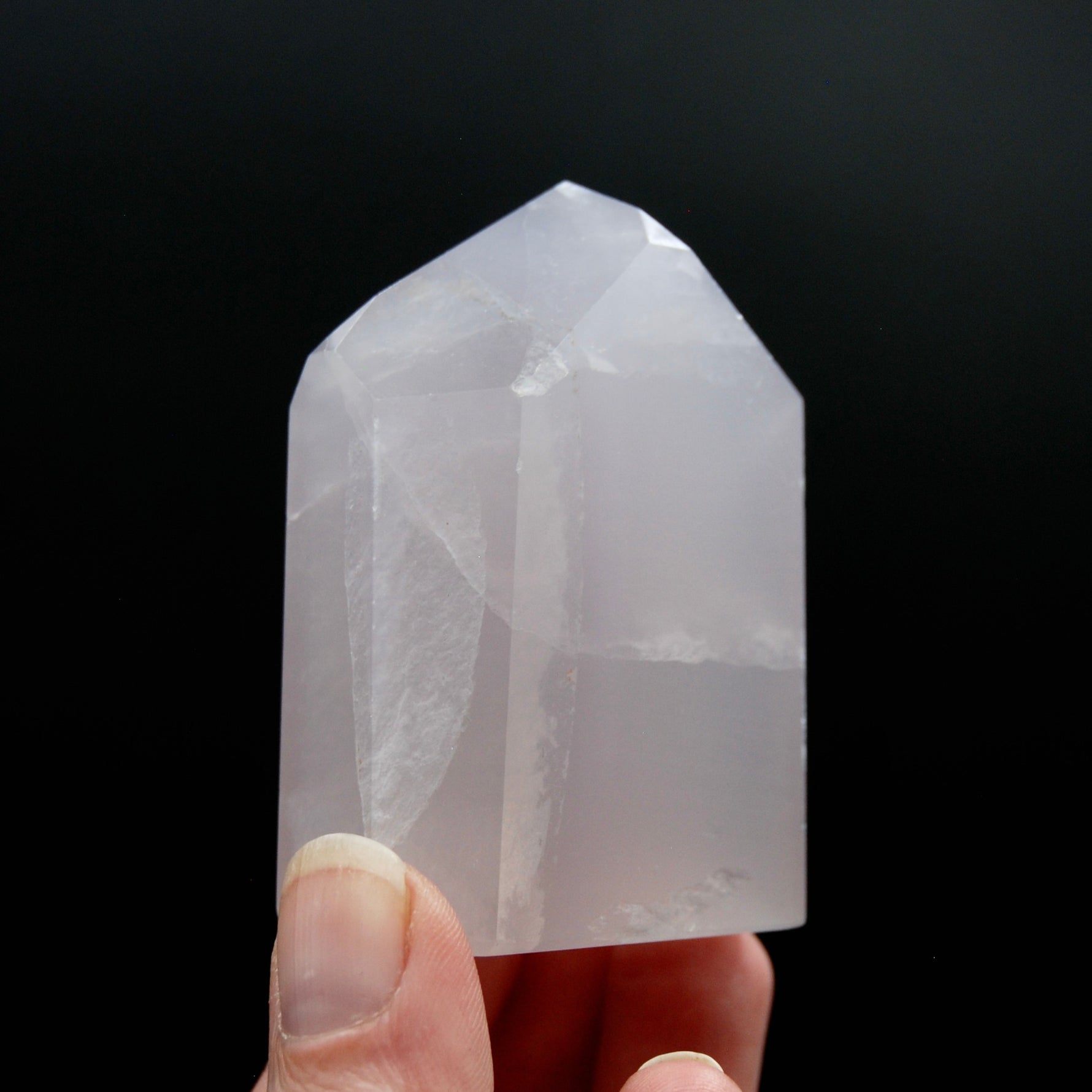 Dow Channeler Lavender Yttrium Fluorite Crystal Tower, Argentina