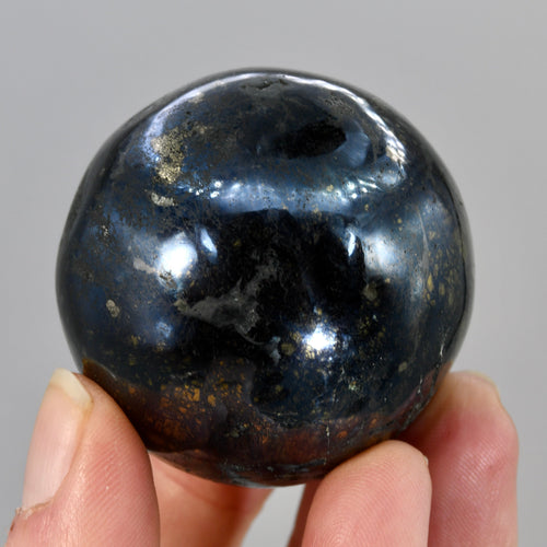 RARE Covellite Crystal Sphere, AAA Top Quality Blue Covelite, Peru