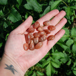 Super Flashy Sunstone Crystal Tumbled Stones
