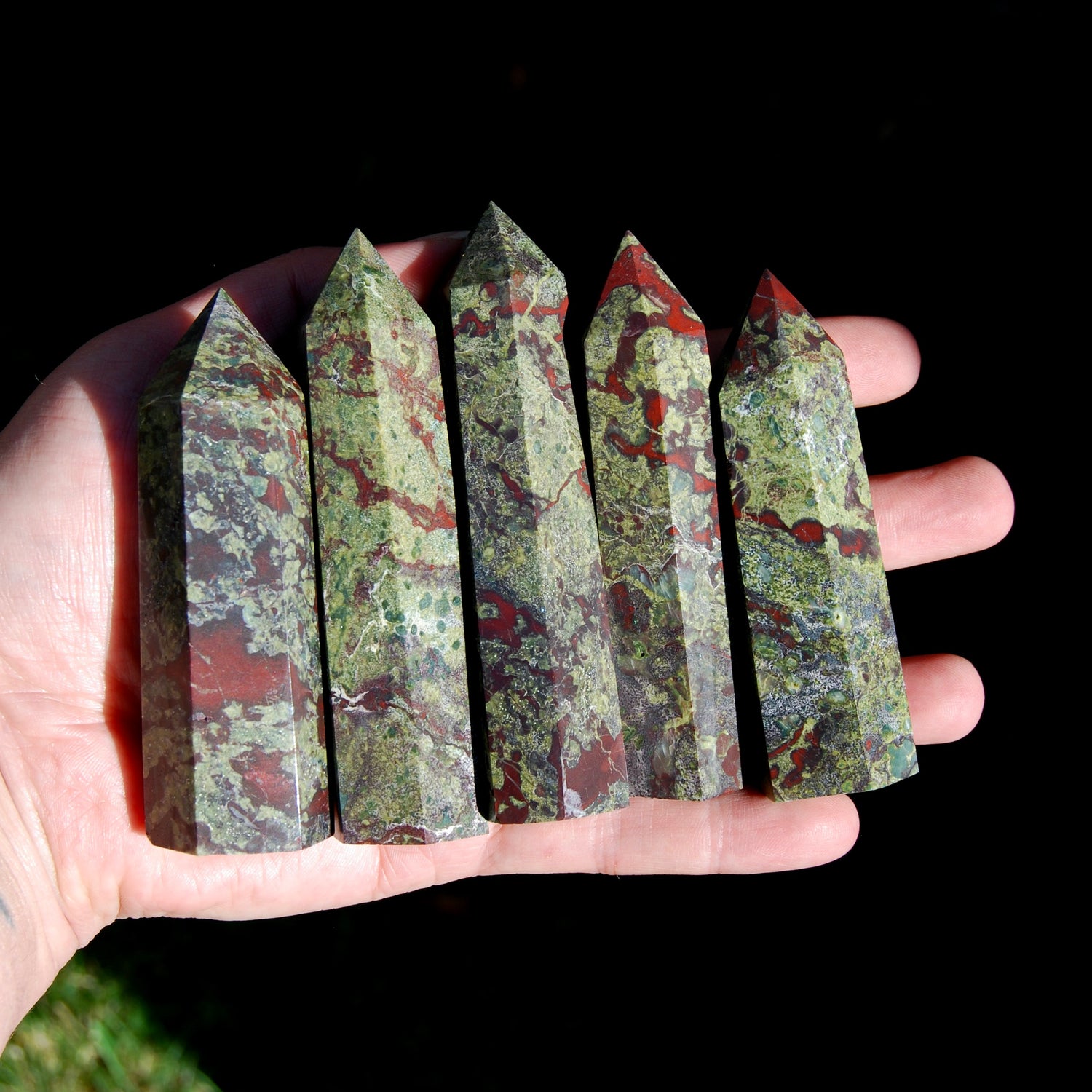 Dragon's Bloodstone Crystal Tower